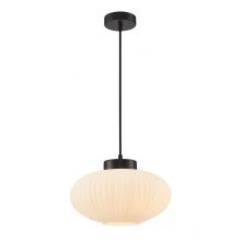 Groste lampa wisząca czarna 1x40W E27